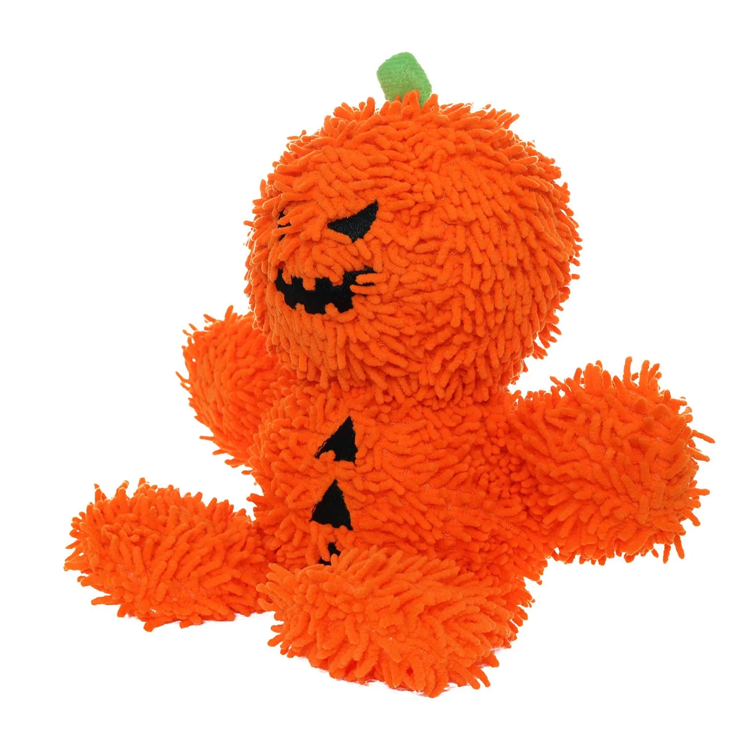 Mighty Dog Toys Microfiber Pumpkin Man