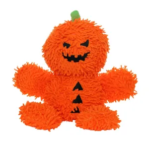 Mighty Dog Toys Microfiber Pumpkin Man