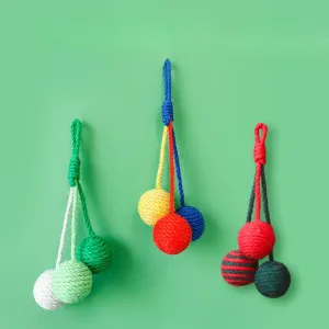 Moo - Rope Ball Sound Cat Toy