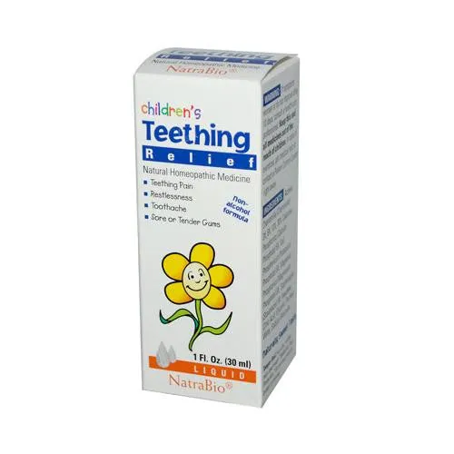 Natrabio Children's Teething Relief Drops - 1 Fl Oz