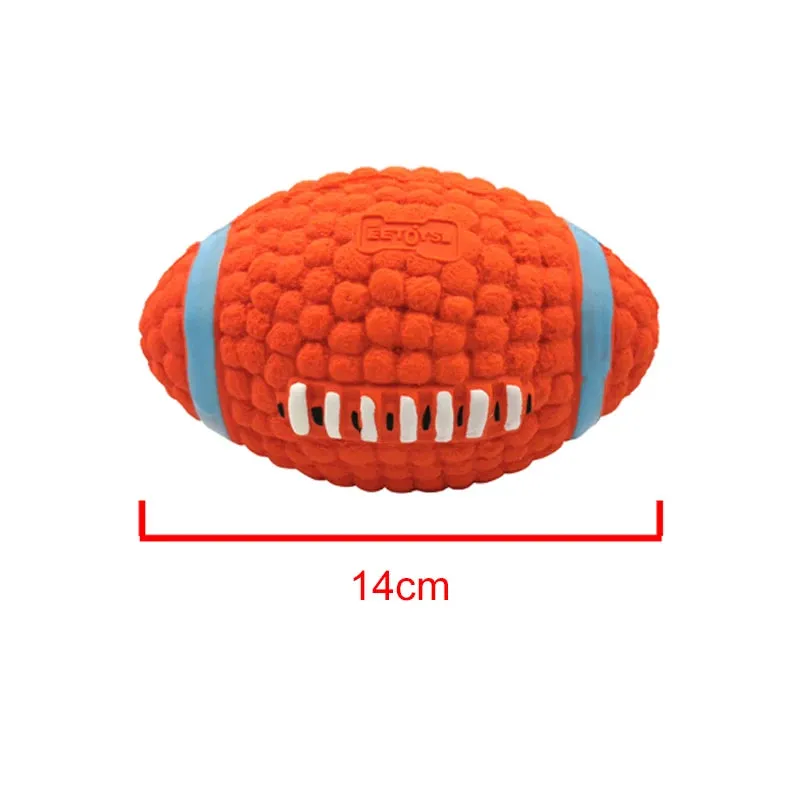 Natural Latex Dog Balls | Interactive Anti-Bite Chew Toy | Squeak Toys for Small and Large Dogs | Chihuahua, Golden Retriever | Alo Trendy