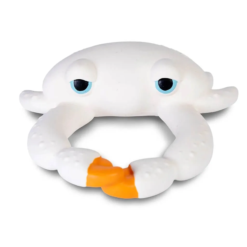 Natural Rubber Bath Toy Sharon the Crab