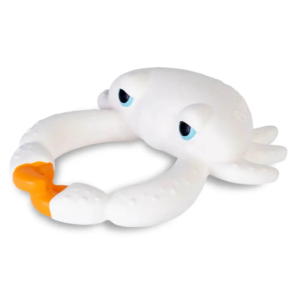 Natural Rubber Bath Toy Sharon the Crab