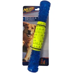 Nerf Exo Squeak & Crunch Stick Dog Toy 30cm