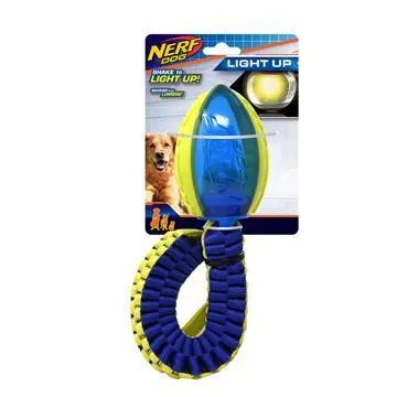 Nerf LED Nitro Blitz Football With Tail Blue & Green