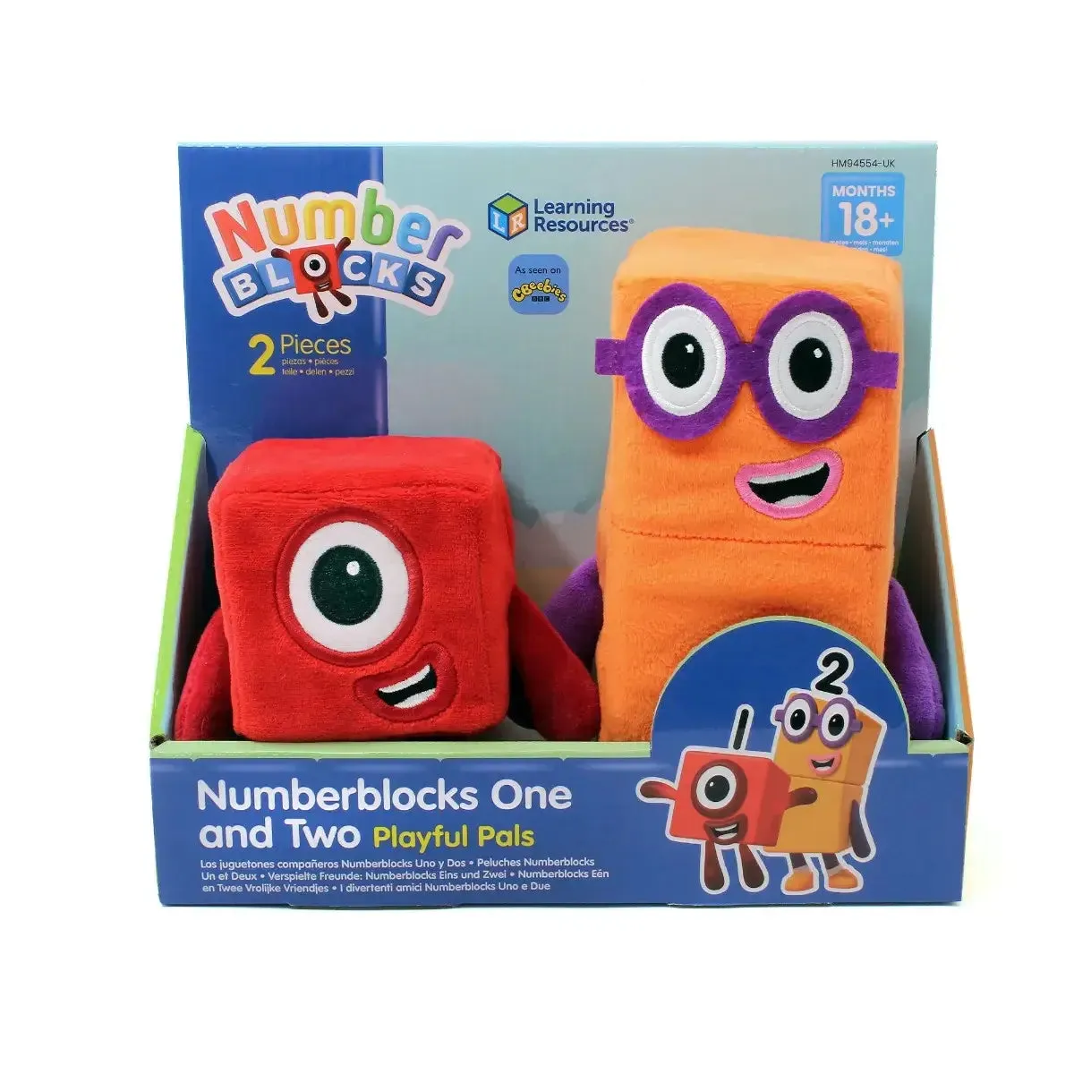 Numberblocks One And Two Playful Pals