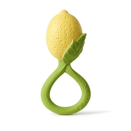 Oli & Carol Lemon Rattle Toy