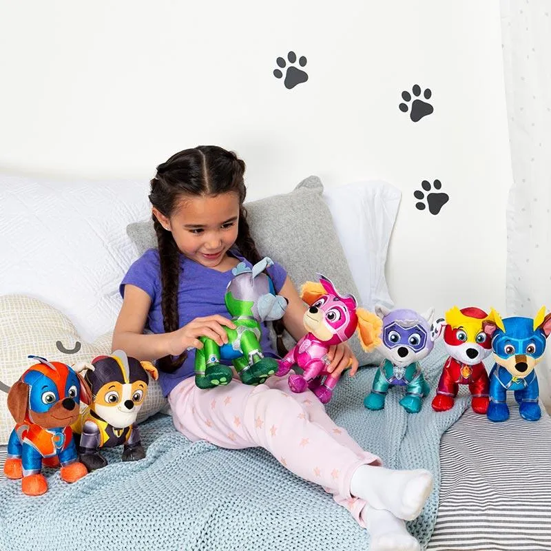 Paw Patrol 8-Inch Mighty Pups Super PAWs Chase Plush