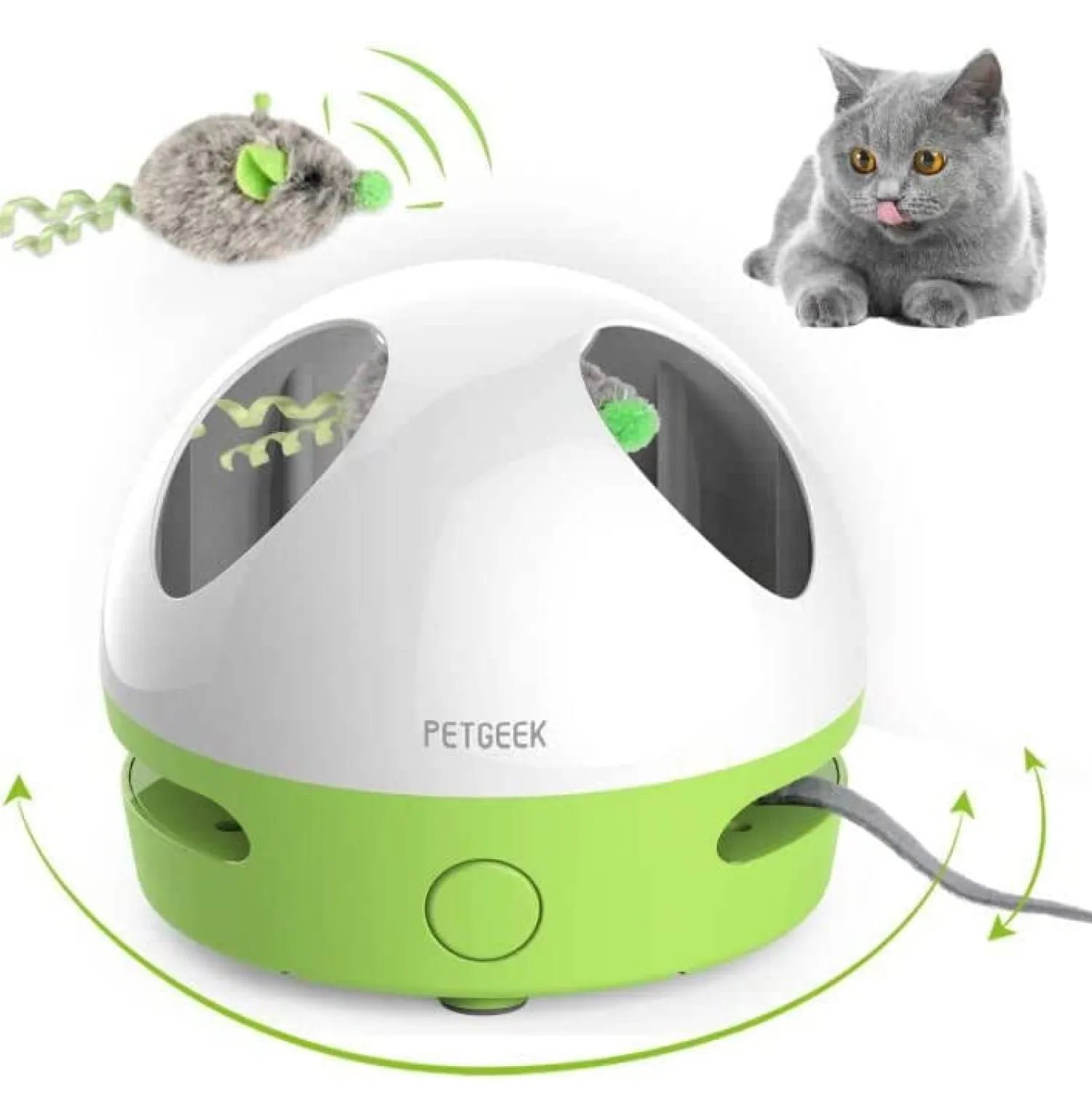 Pet Geek Hiding Mouse for Cats