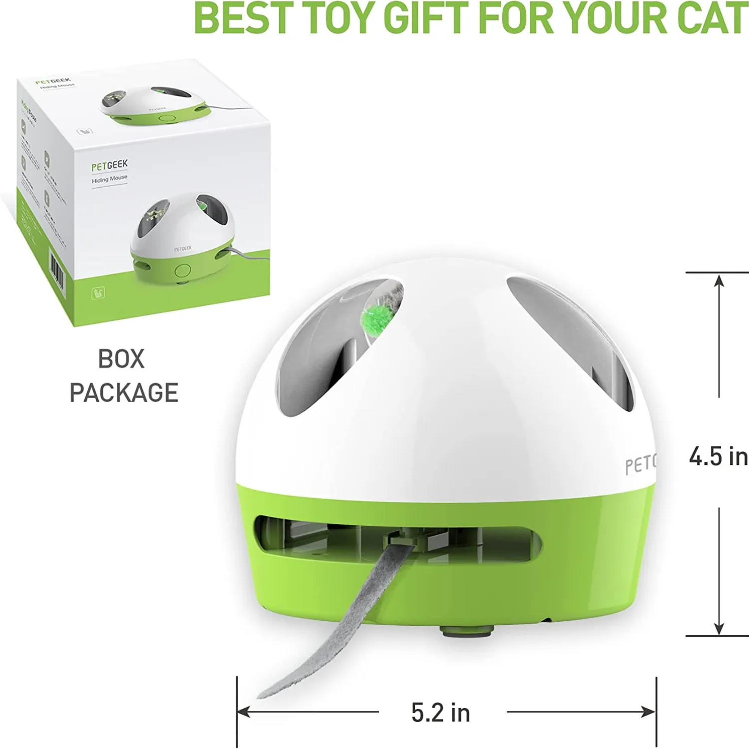 Pet Geek Hiding Mouse for Cats