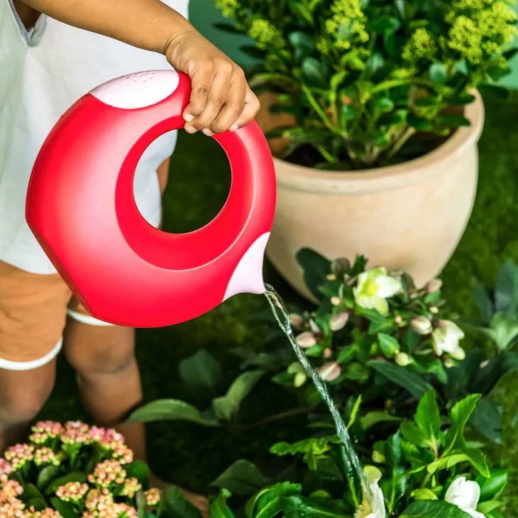 Playful Watering Can. Beach and Sand Toy (Cherry)