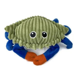 Plush Blue Crab Animated Claw Green