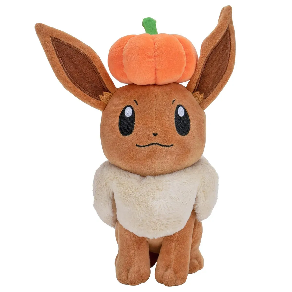 Pokémon Seasonal Eevee with Pumpkin 8" Plush