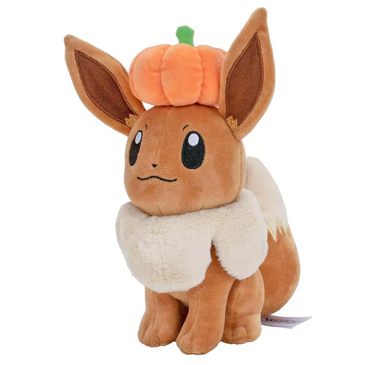 Pokémon Seasonal Eevee with Pumpkin 8" Plush