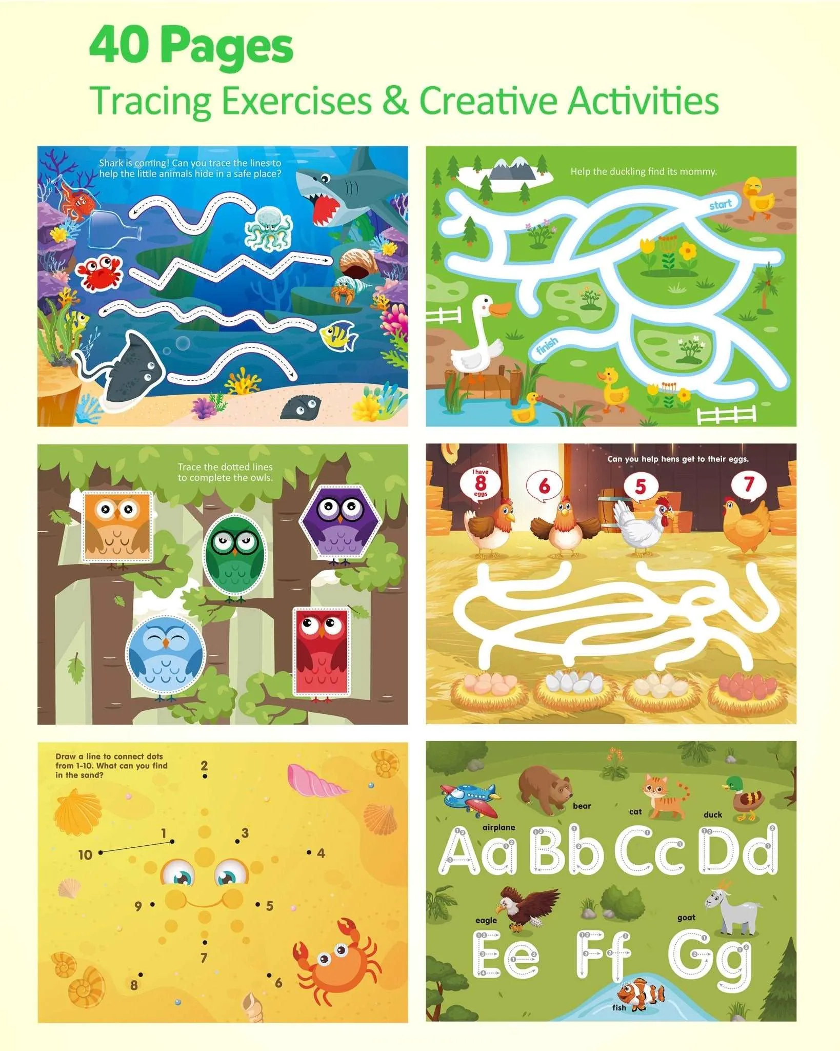 Preschool Activity Book