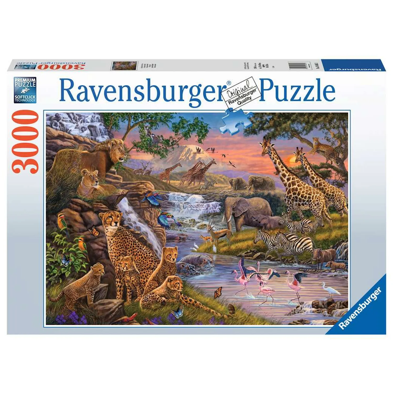 Ravensburger - 16465 | Animal Kingdom - 3000 PC Puzzle