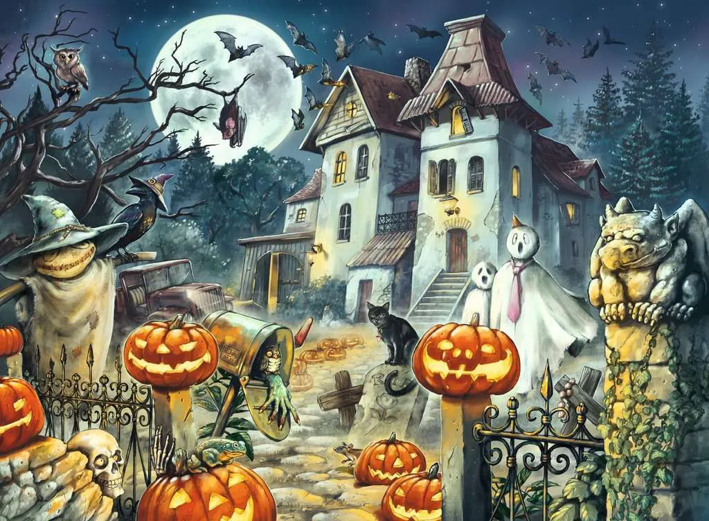 Ravensburger The Halloween House 300 Piece Puzzle