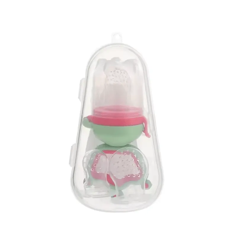 Silicone Pacifier & Fresh Fruit Vegetable Feeder for Infants 🍏🥕👶