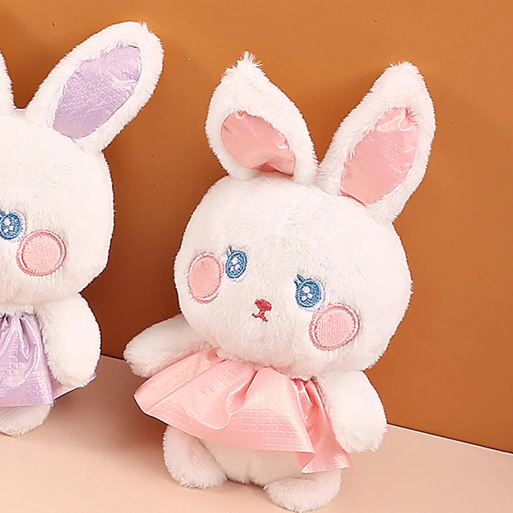 Sweet hare anime plush keychain