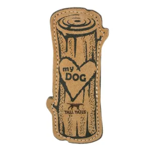 Tall Tails 9-in Leather and Wool "Love My Dog"