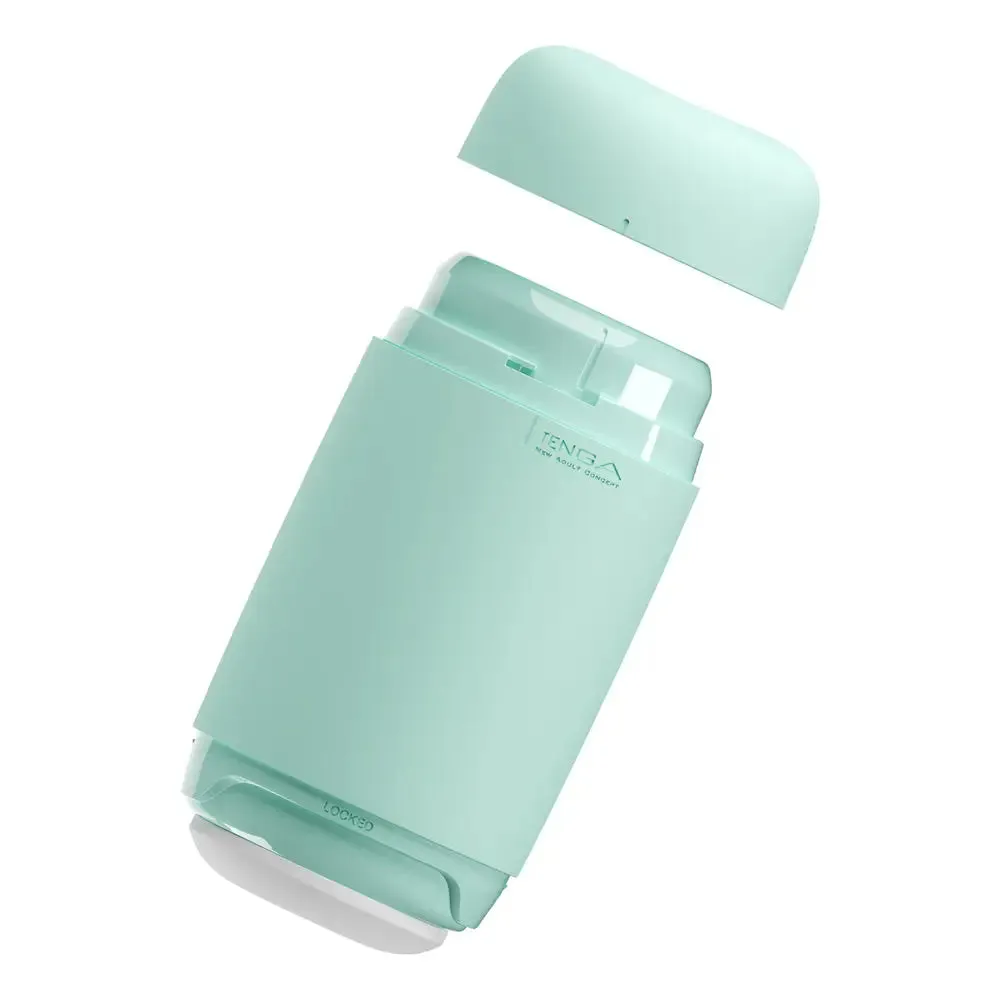 Tenga Realistic Feel Stretchy Mint Green Neutral Masturbator