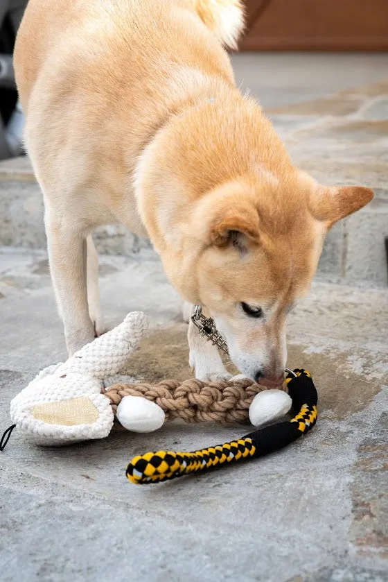 Tough Hemp Elephant Dog Toy