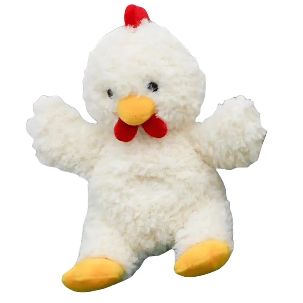 Urban products: Curly Chicken Soft Toy White 18cm