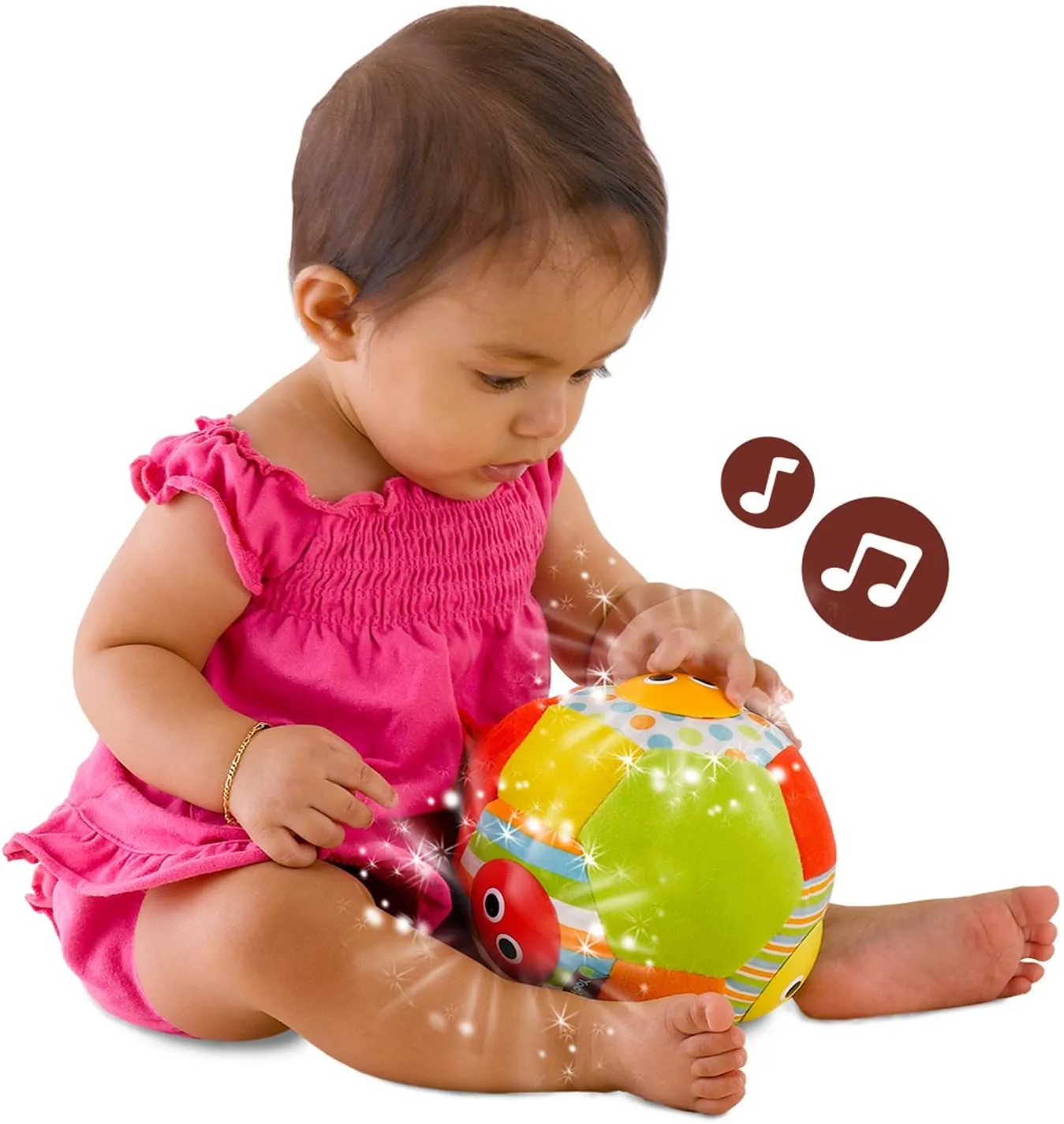 Yookidoo Light & Music Fun Ball - Multicolor