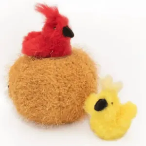 Zippy Claws Birds Nest Burrow Cat Toy